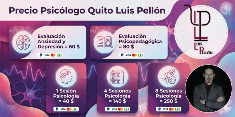 Precios Psicólogo Quito y Tarifas